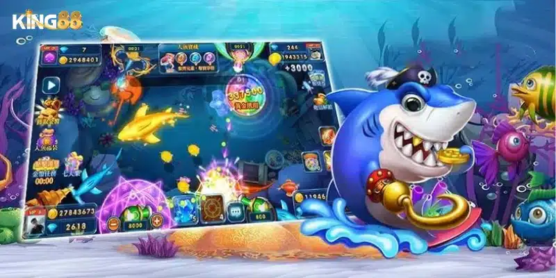 Bắn Cá King88 – Game giải trí đổi thưởng hot nhất hiện nay 4 Tổng quan sảnh game bắn cá King88