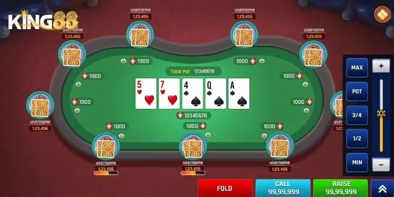 So sánh Poker online với chơi trực tiếp