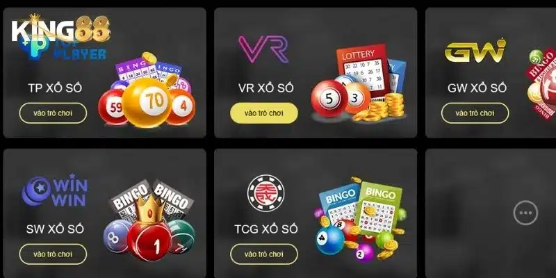 Khám phá các loại hình xổ số King88 nổi bật 